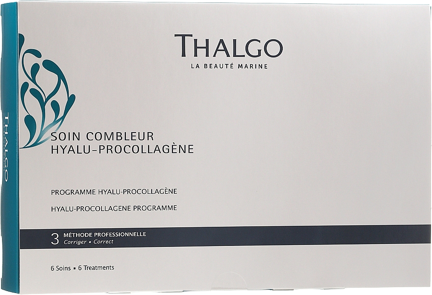 Gesichtspflegeset - Thalgo Hyalu-Procollagene Programme (Gesichtsmaske 6x25ml + Gesichtsserum 6x3ml) — Bild N1