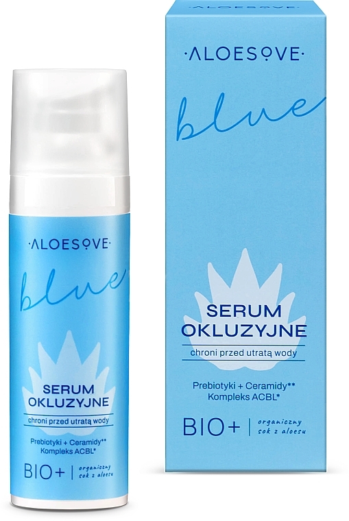 Präbiotisches Gesichtsserum - Aloesove Blue Face Serum  — Bild N3