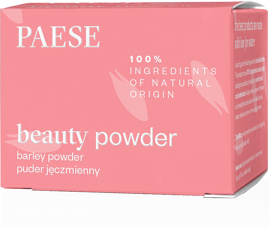 Beruhigendes loses Gerstenpulver für Gesicht 100% naturell - Paese Beauty Powder — Bild N3