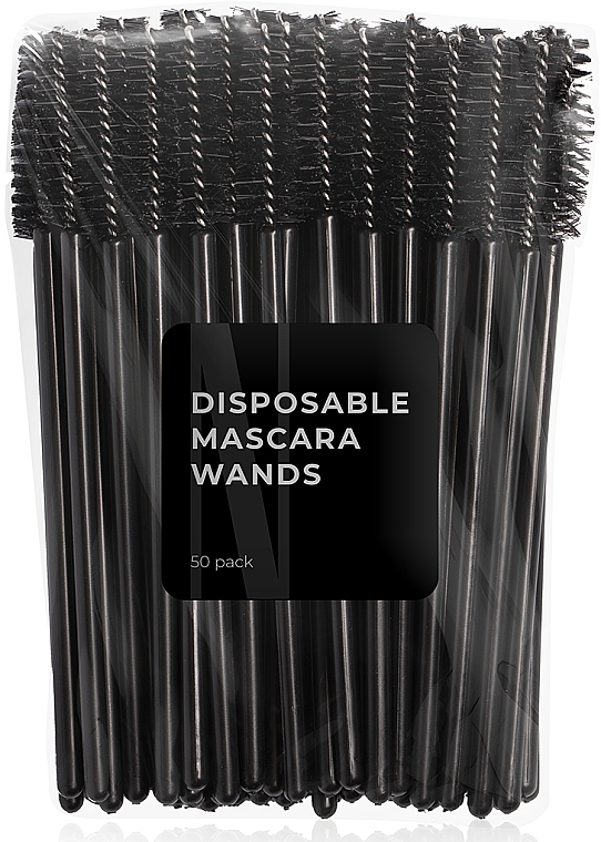 Einweg-Augenbrauen-Wimpernbürsten 50 St. - Nanolash Disposable Mascara Wands — Bild N1