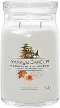 Duftkerze im Glas Woodland Weekend Memories, 2 Dochte - Yankee Candle Singnature — Bild N2