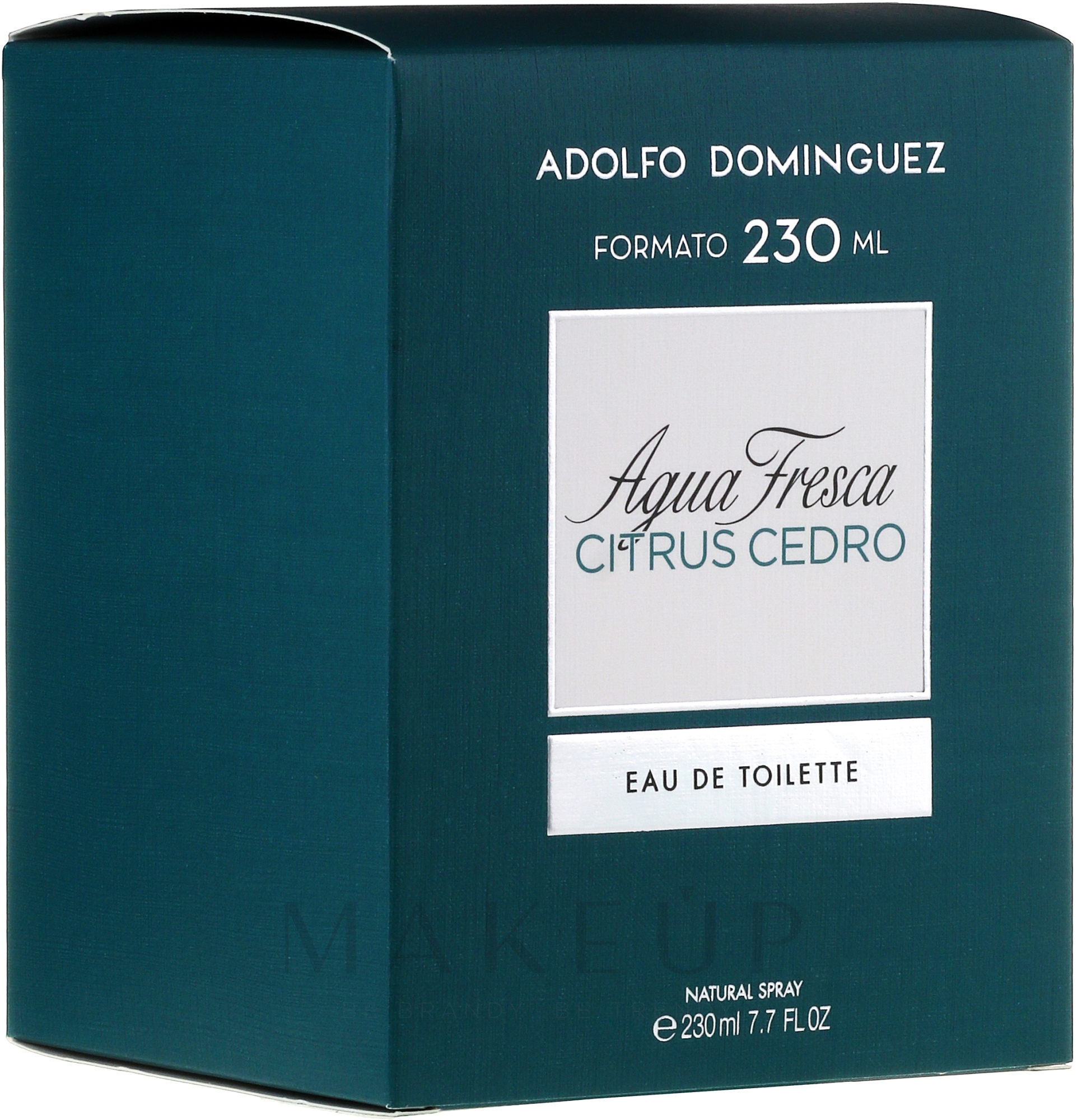 Adolfo Dominguez Agua Fresca Citrus Cedro - Eau de Toilette — Bild 120 ml