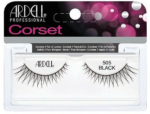 Künstliche Wimpern - Ardell Lashes Corset Collection Black 505 — Bild N1