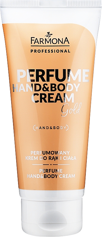 Parfümierte Hand- und Körpercreme - Farmona Professional Perfume Hand&Body Cream Gold — Foto N1