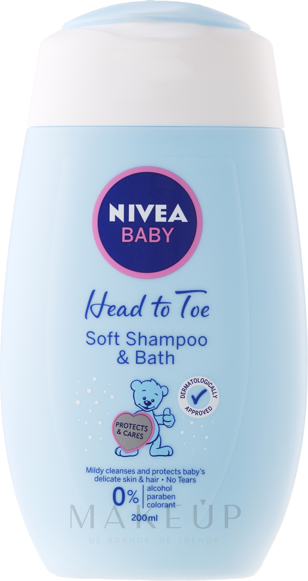 2in1 Mildes Shampoo und Schaumbad für Kinder und Babys - NIVEA Baby Soft Shampoo & Bath — Bild 500 ml