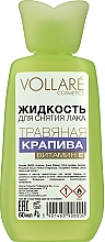Nagellackentferner mit Brennnessel-Extrakt und Vitamin E - Vollare Cosmetics — Bild N1