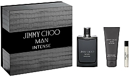 Düfte, Parfümerie und Kosmetik Jimmy Choo Jimmy Choo Man Intense - Duftset (Eau de Toilette 100ml +After Shave Balsam 100ml + Eau de Toilette 7,5ml)