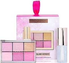 Düfte, Parfümerie und Kosmetik Make-up Set 2 St. - Makeup Revolution Mini Soft Glam Heroes Gift Set