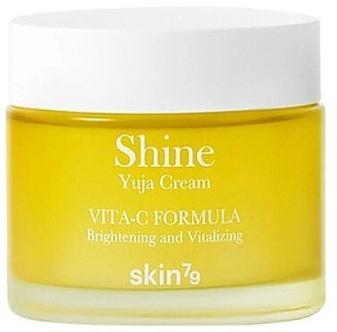 Aufhellende Gesichtscreme - Skin79 Shine Yuja Vita-C Formula Brightening and Vitalizing Cream  — Bild N1