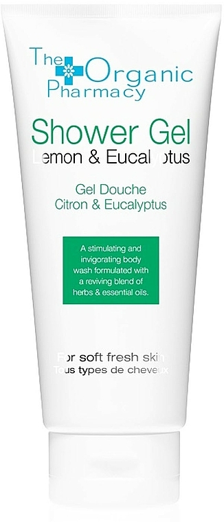 Duschgel mit Zitrone und Eukalyptus - The Organic Pharmacy Lemon & Eucalyptus Shower Gel — Bild N1