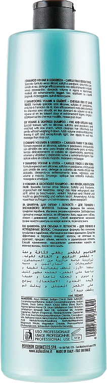 Volumengebendes Shampoo für feinem und kraftlosem Haar - Echosline Seliar Volume Shampooo — Bild N2
