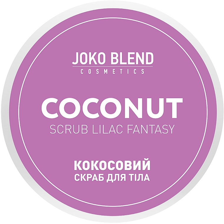 Körperpeeling mit Kokosnuss - Joko Blend Coconut Scrub Lilac Fantasy — Bild N4