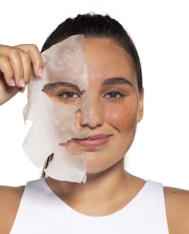 Straffende und glättende Tuchmaske für das Gesicht mit Hyaluronsäure und Wassermelonenextrakt - Garnier Skin Naturals Hyaluronic Acid Ampoule Sheet Mask — Foto N6
