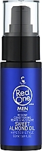 Düfte, Parfümerie und Kosmetik Mandelöl-Conditioner für Bart - Red One Conditioning Beard & Mustache Sweet Almond Oil