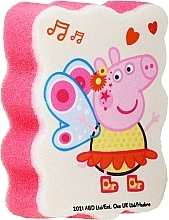 Badeschwamm für Kinder Peppa Pig Peppa-Schmetterling rot - Suavipiel Peppa Pig Bath Sponge — Bild N1
