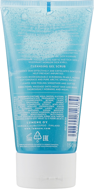 Reinigendes Peeling-Gel - Lumene Klassikko Cleansing Gel Scrub — Bild N2