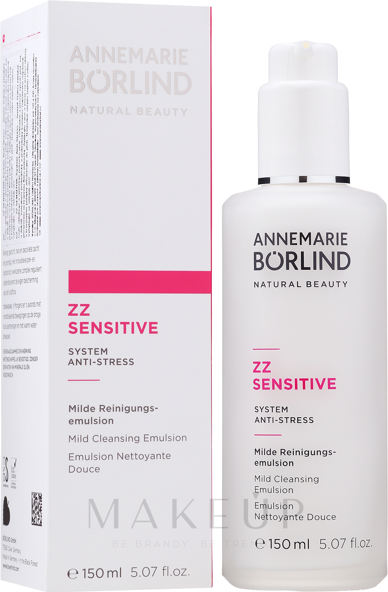 Milde Reinigungsemulsion für empfindliche Haut - Annemarie Borlind ZZ Sensitive Mild Cleansing Emulsion — Bild 150 ml