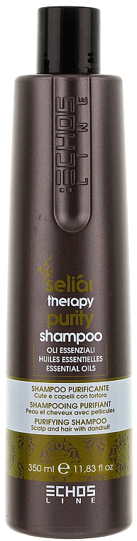 Reinigungsshampoo gegen Schuppen - Echosline Seliar Therapy Purity Shampoo — Bild N1