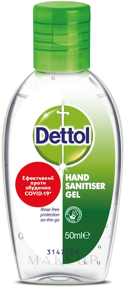 Antibakterielles Handgel - Dettol Original Healthy Touch Instant Hand Sanitizer — Bild 50 ml