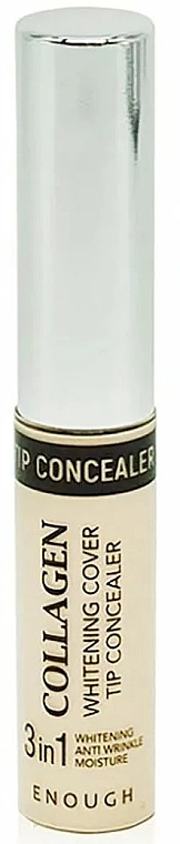 Aufhellender Concealer mit Kollagen - Enough Collagen Whitening Cover Tip Concealer — Bild N1