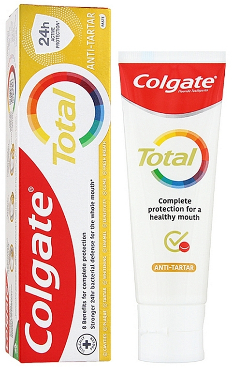 Zahnpasta - Colgate Total Anti Tartar  — Bild N1