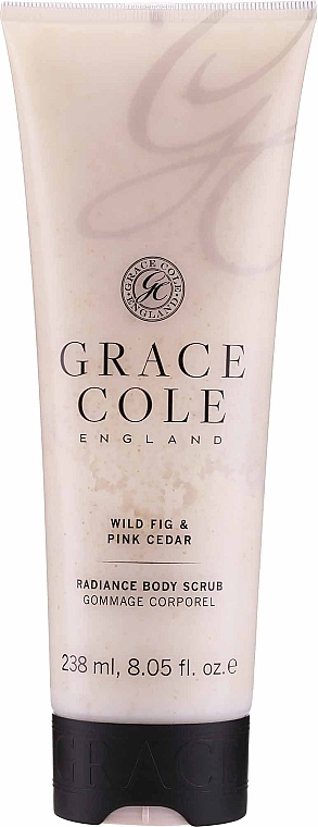 Körperpeeling mit Feige und Zeder - Grace Cole Boutique Wild Fig & Pink Cedar Radiance Body Scrub