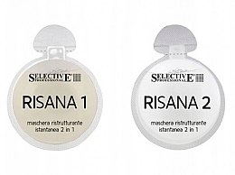 Zweikomponenten-Haarmaske - Selective Professional Risana — Bild N2