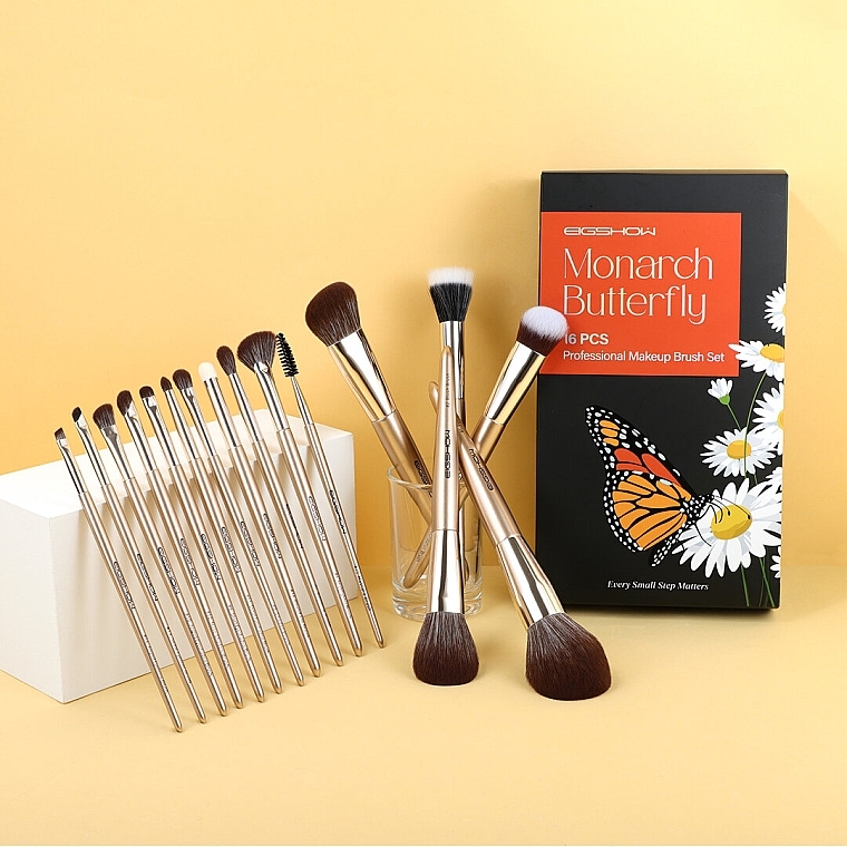 Make-up Pinselset - Eigshow Beauty Monarch Butterfly Professional — Bild N3