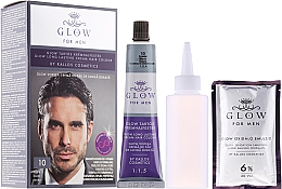 Düfte, Parfümerie und Kosmetik Haarfarbe - Kallos Cosmetics Glow Long Lasting Cream Hair Colour Man