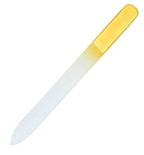 Düfte, Parfümerie und Kosmetik Glasnagelfeile 14 cm gelb - Blazek Glass Nail File
