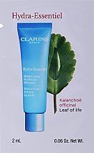 GESCHENK! Revitalisierende Feuchtigkeitsmaske für die Haut um die Augen - Clarins Hydra-Essentiel Moisturizing Reviving Eye Mask (Probe)  — Bild N1