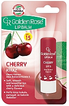 Düfte, Parfümerie und Kosmetik Lippenbalsam - Golden Rose Lip Balm Cherry SPF15