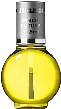 Nagel- und Nagelhautöl mit Pinsel Pfirsich - Silcare Cuticle Oil Peach Nature — Bild N1