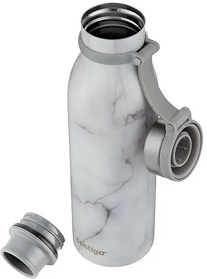 Thermoflasche für Getränke 590 ml - Contigo Thermal Mug Matterhorn White Marble — Bild N2