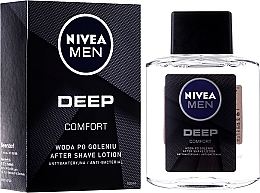 Düfte, Parfümerie und Kosmetik Antibakterielle After Shave Lotion - Nivea Men Deep Comfort After Shave lotion