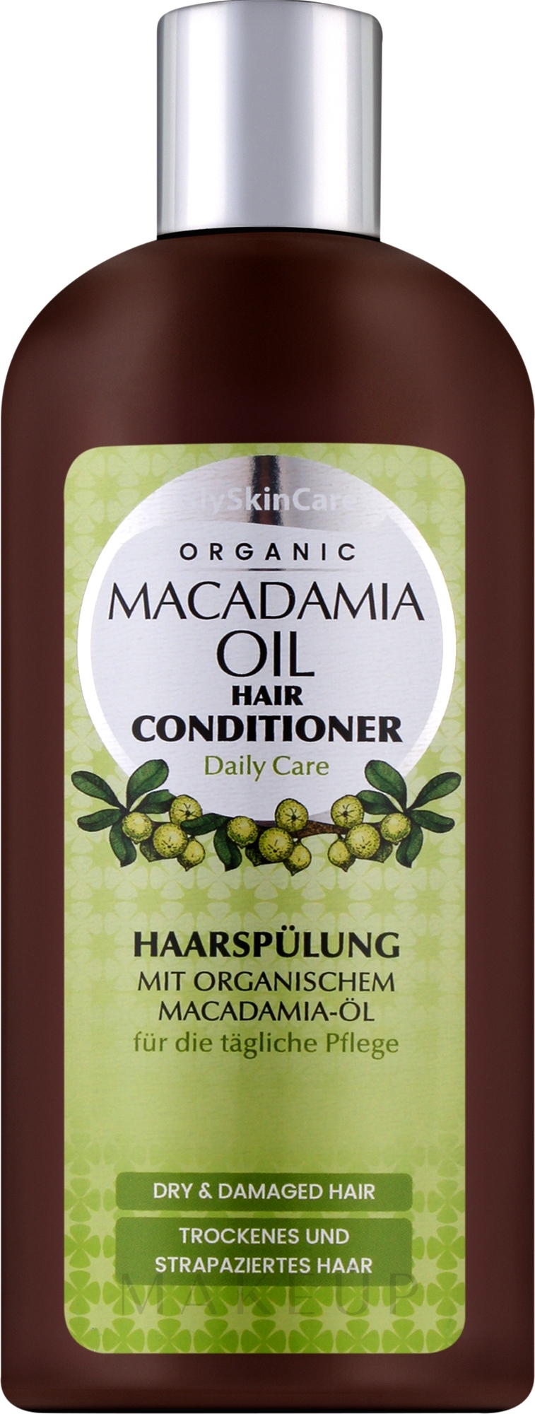 Haarspülung mit Macadamiaöl - GlySkinCare Macadamia Oil Hair Conditioner — Bild 250 ml