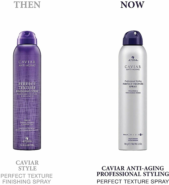 Trockenshampoo-Spray mit Kaviarextrakt für bessere Haarstruktur und mehr Volumen - Alterna Caviar Anti-Aging Perfect Texture Finishing Spray — Bild N2