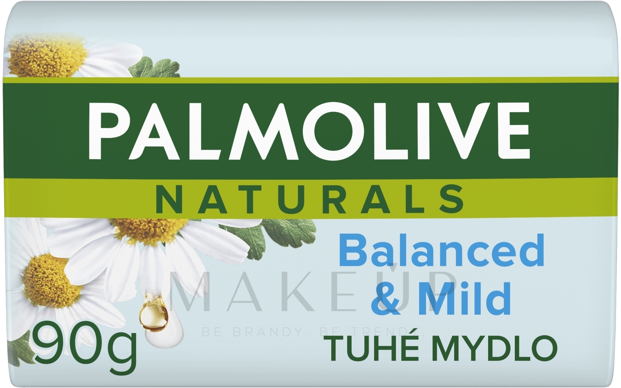 Kamille und Vitamin E Naturseife - Palmolive Naturals Balanced & Mild — Bild 90 g