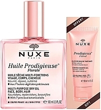 Düfte, Parfümerie und Kosmetik Set - Nuxe Huile Prodigieuse Florale (oil/100ml + sh/gel/30ml)