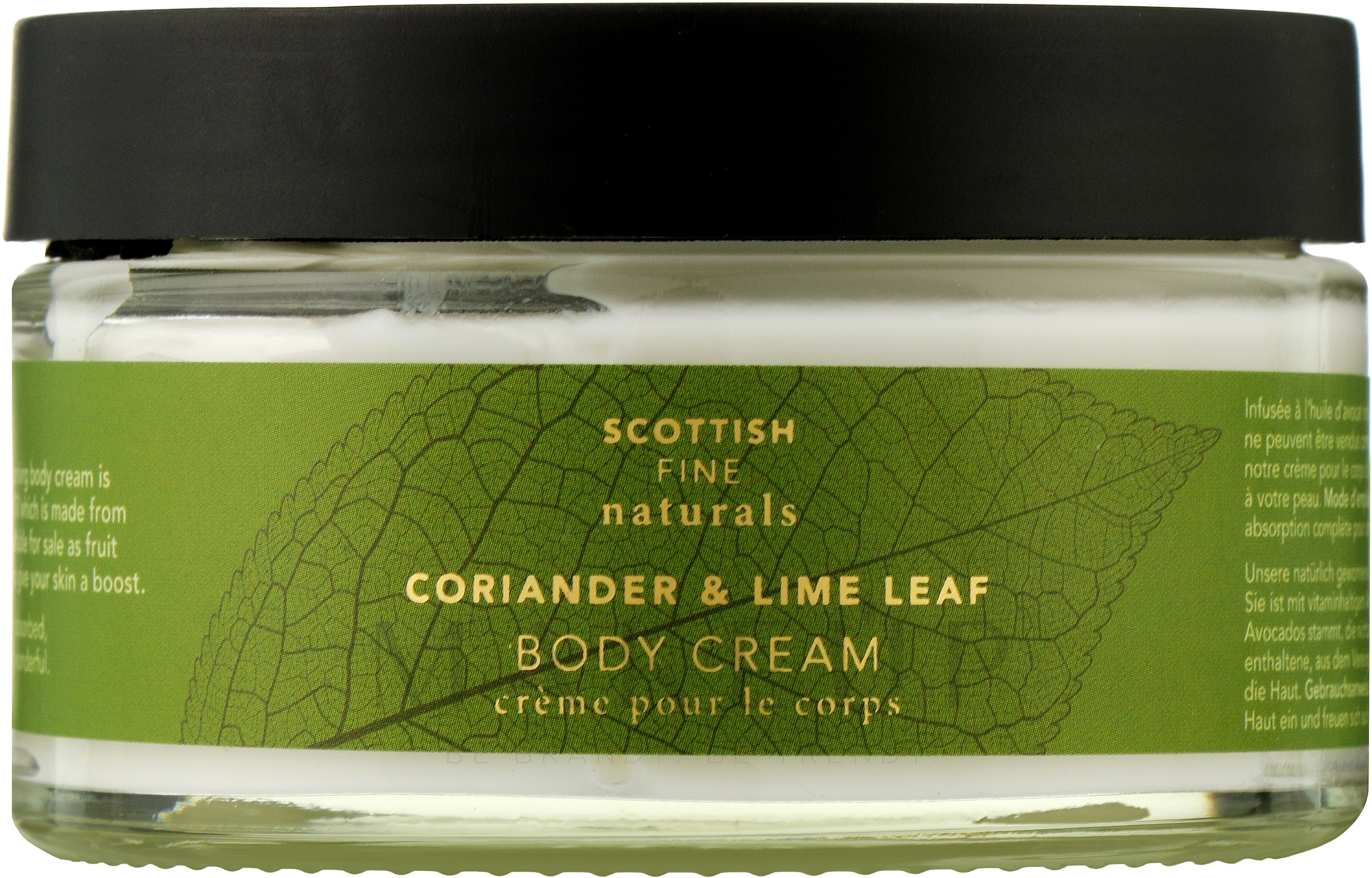 Körpercreme Koriander und Limettenblätter - Scottish Fine Soaps Naturals Coriander & Lime Leaf Body Cream — Bild 200 ml