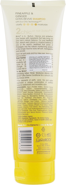Haarshampoo - Giovanni Shampoo 2Chic Ultra-Revive Dry or Unruly Hair — Bild N2