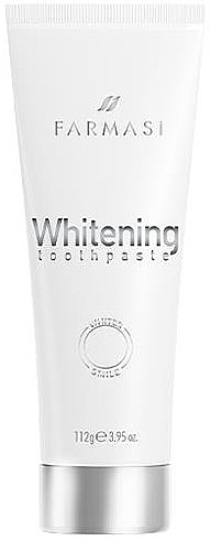 Aufhellende Zahnpasta mit Teebaumöl  - Farmasi Whitening Toothpaste  — Bild N1