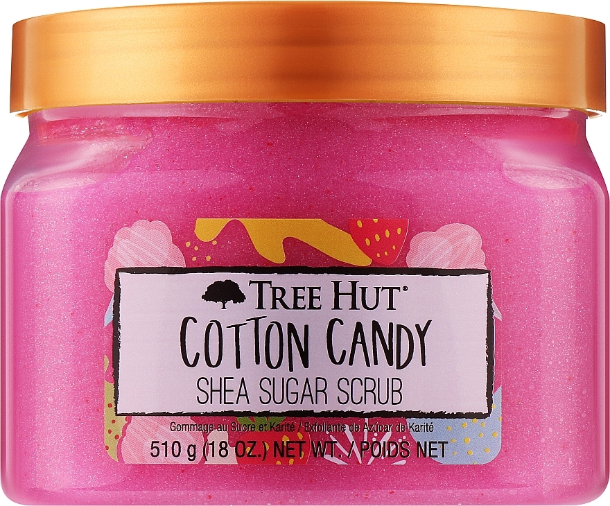 Körperpeeling Zuckerwatte - Tree Hut Cotton Candy Sugar Scrub — Bild N1