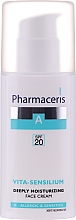 Tief feuchtigkeitsspendende leichte Gesichtscreme SPF 20 - Pharmaceris A Vita Sensilium Deeply Moisturizing Cream — Foto N3