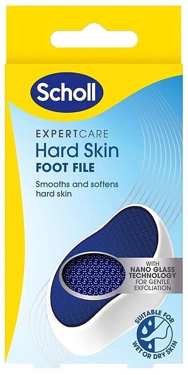 Scholl Expert Care Hard Skin Foot File  - Handgeführte Fußfeile mit Nanotechnologie  — Bild N1