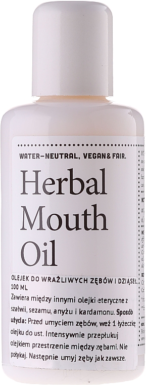 Kräuter-Mundöl - Hydrophil Herbal Mouth Oil