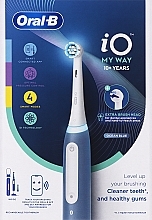 Elektrische Zahnbürste mit Etui - Oral-B iO My Way Series 4 Ocean Blue — Bild N1