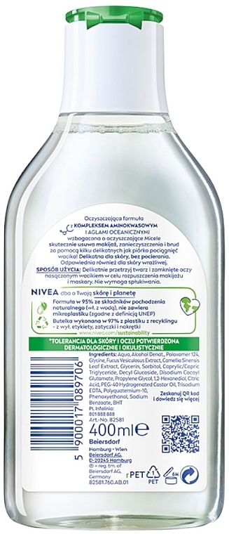 Mizellenwasser für Mischhaut - Nivea MicellAir Water For Combination Skin — Bild N3
