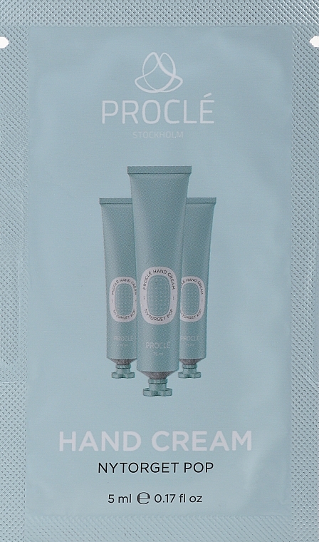 Handcreme - Procle Hand Cream Nytorget Pop (Probe)  — Bild N1