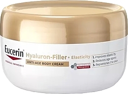 Anti-Aging Körpercreme - Eucerin Hyaluron-Filler + Elasticity Body Cream — Bild N1